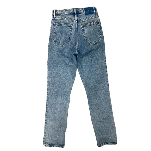 Abercrombie and Fitch The 90s Straight Ultra High Rise medium wash jeans size 25 - Picture 6 of 9